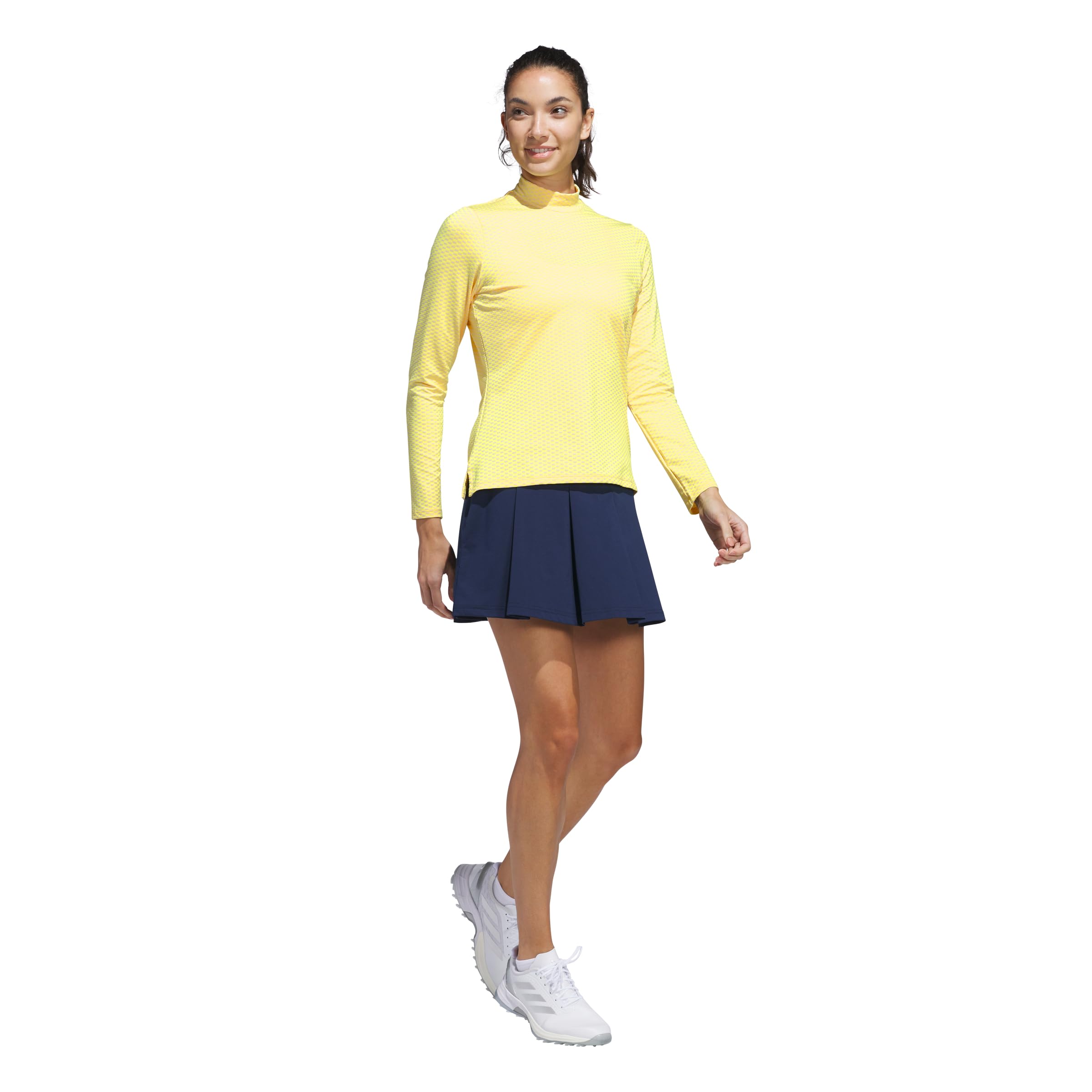 adidas Beyond Two Tone Mesh Long Sleeve Shirt Beyond - Camicia a Maniche Lunghe in Rete Bicolore Donna