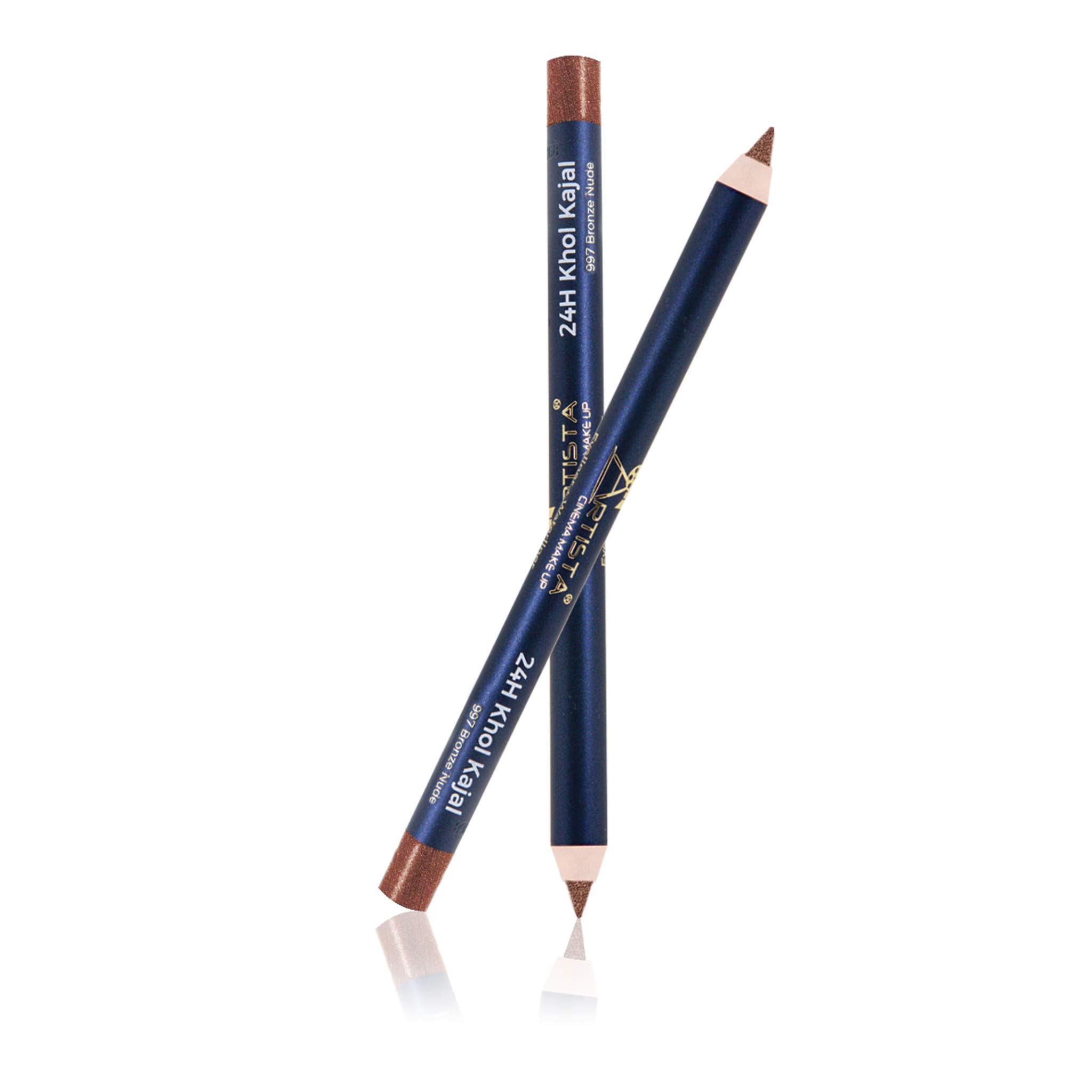ARTISTA CINEMA MAKE UP24h Khol Kajal™ for Eyeliner + Waterliner, Waterproof & Superstay, 997 Bronze Nude