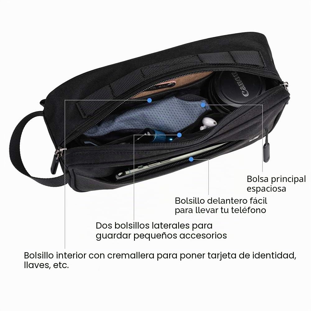 Rhinowalk Bolsa de Bicicleta, Bolsa de Manillar de Bicicleta, Impermeable, Bolsa Delantera de Bicicleta, para Bicicleta Deportiva, Accesorios de Ciclismo Profesionales