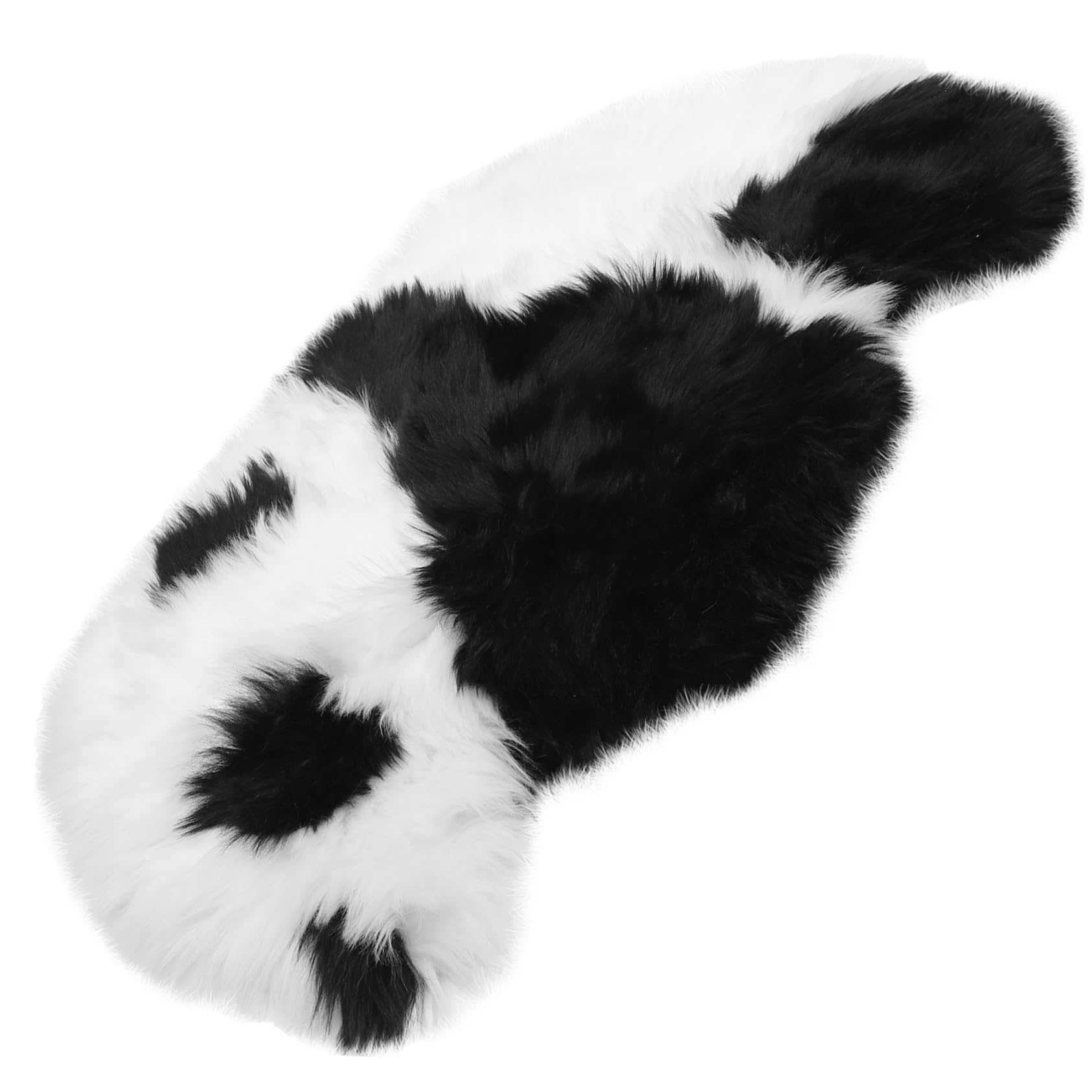Tapis de sol panda protège-parquet pour chaise non pivotante