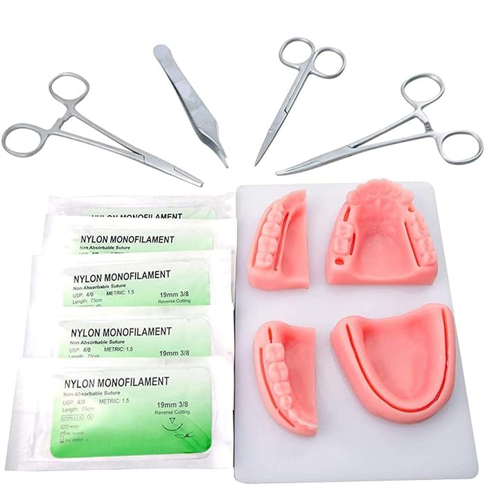 Buy Dental Suture Practice Model, Complete Dental Suture Kit,Including