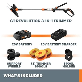 Amazon.com : Worx GT Revolution 20V 12