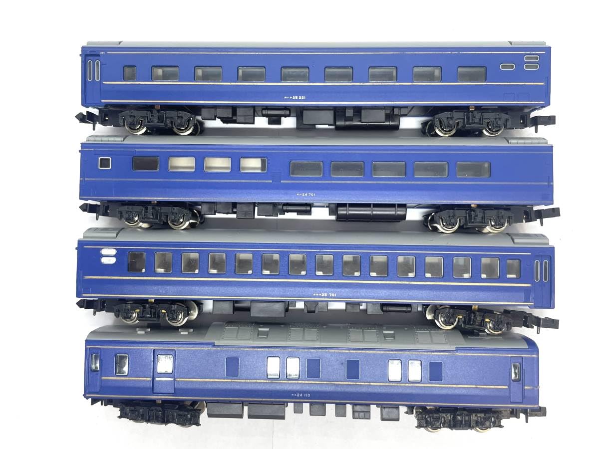 Amazon | KATO カトー 寝台特急 はやぶさ 4両セット 24系 Nゲージ 鉄道