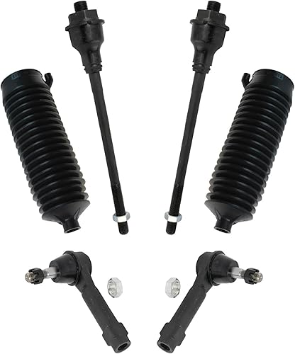 Miniatura 112 de TRQ Kit de Dirección Delantera Cremallera de Dirección y Fuelle de Piñón y Barra de Acoplamiento Compatible con Chevrolet Aveo 2004-2011 Aveo5