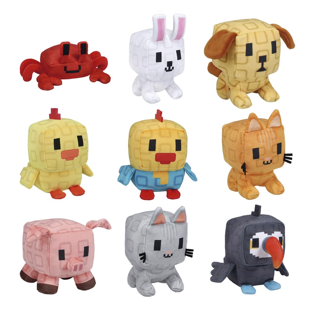Grow A Garden Tajemnica Kolekcjonerska Pluszowa seria 1, Game Animals, 10 cm, z kodem DLC, wiek 6+