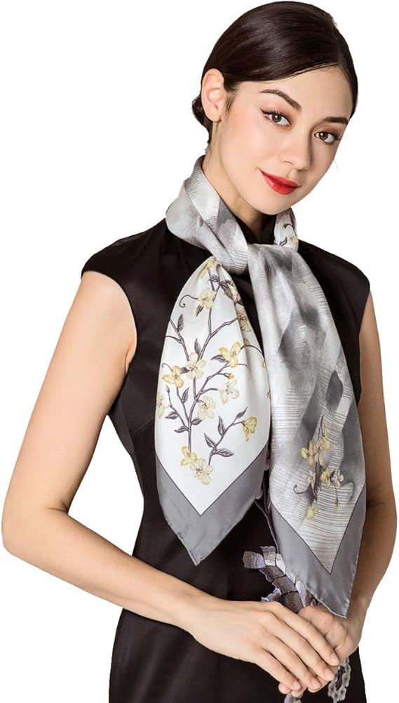 Amazon Irrani シルクスカーフ レディース 100 シルク 正方形 大判 優しい肌触り 冷房対策 通勤 オフィス スカーフ 通販 Amazon Irrani シルクスカーフ レディース 100 シルク 正方形 大判 優しい肌触り 冷房対策 通勤 オフィス スカーフ 通販