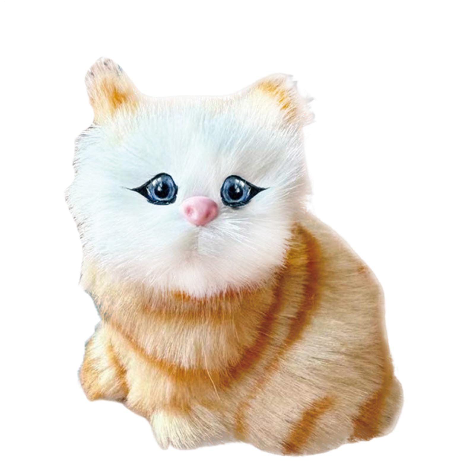 Robotic Cat Toy - 40G Realistic Robot Kitten | Interactive Robotic Cat Toy for Kids | Electronic Walking Robot | Walking Funny Electronic Toys,