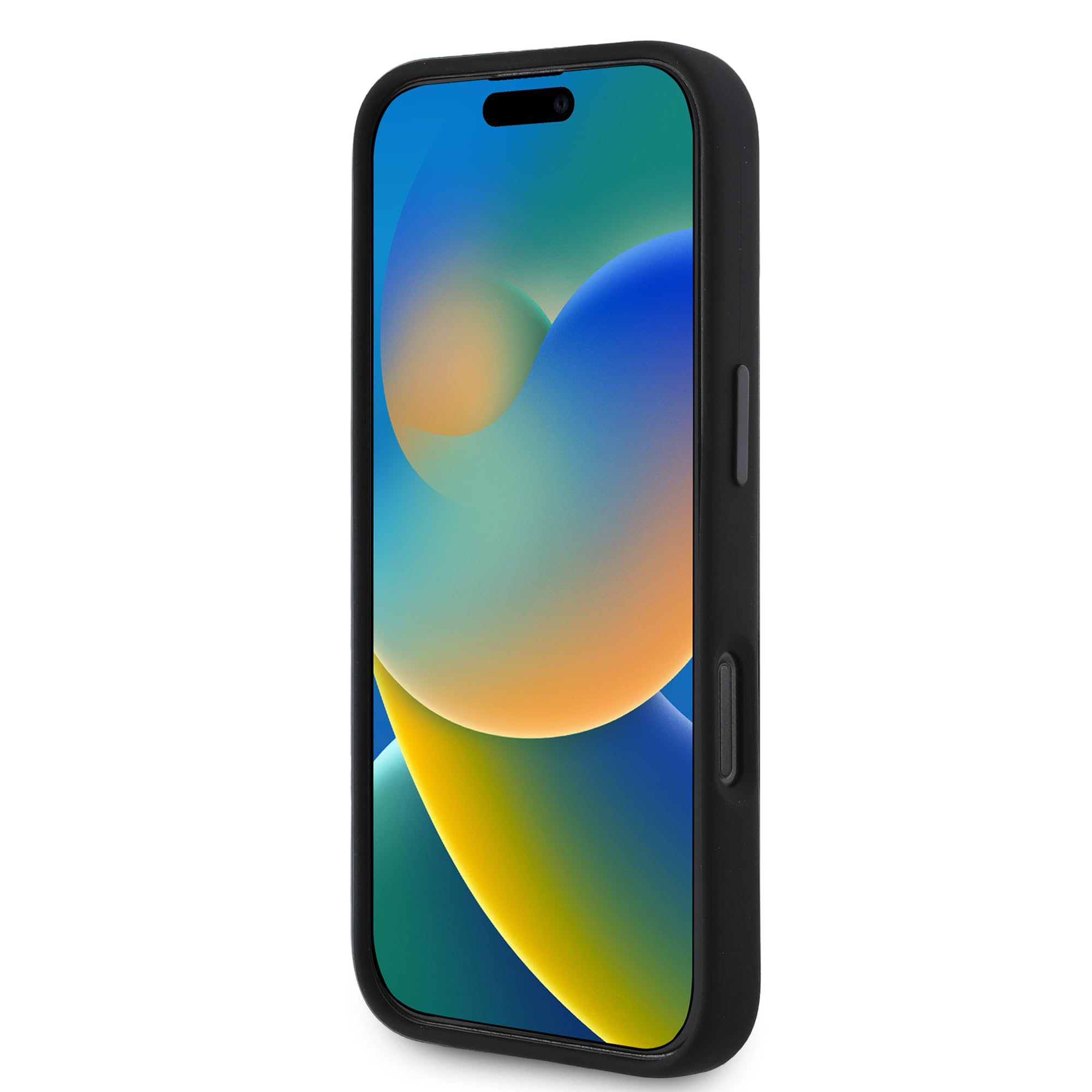 CG Mobile BMW HC M - Funda de teléfono diseñada para iPhone 16 Pro MAX, Duradera, a Prueba de Golpes, Compatible con Magsafe, Funda de Silicona Impresa con Anillo, Color Negro