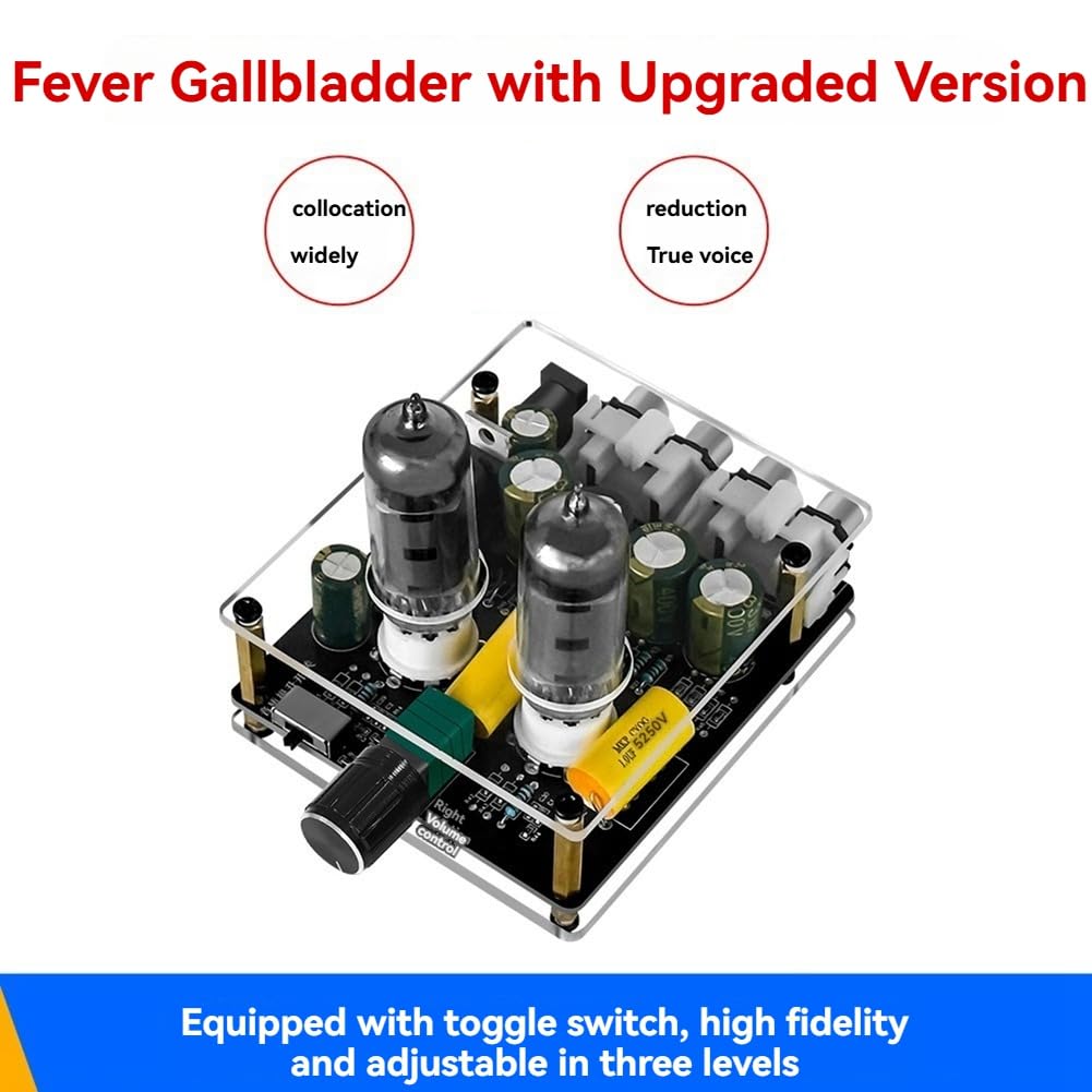 Amazon | Kriccekal オーディオアンプ 6j3真空管とHIFIプリアンプDC