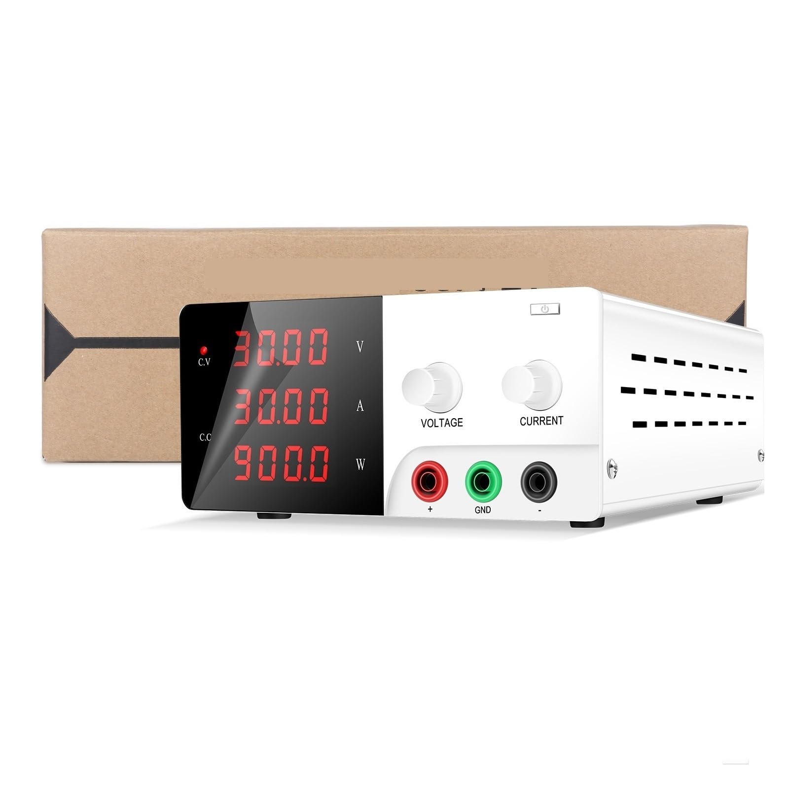 Alimentation variable, 900W alimentation à découpage professionnelle DC 0-30V 0-20-30A de laboratoire réglable tension constante Variable numérique(0-30V 0-30A-01)