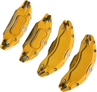 Oxtxuzdm Cubierta de pinza de freno de disco para construcción de aluminio Y, hardware antiaflojamiento, condiciones de conducción seguras, cubierta de pinza de freno de disco