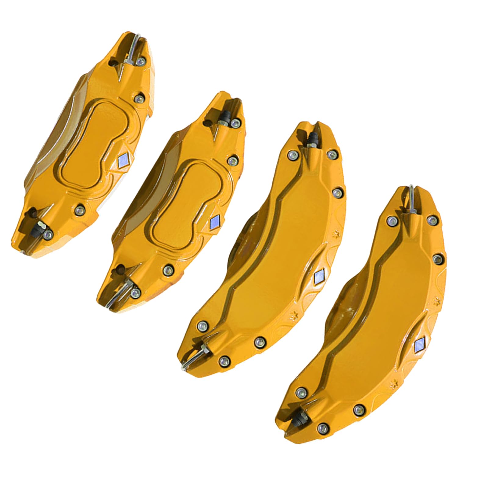 Protector de freno de aluminio Resistencia térmica optimizada con sujetadores para rendimiento estable Y Protección de freno