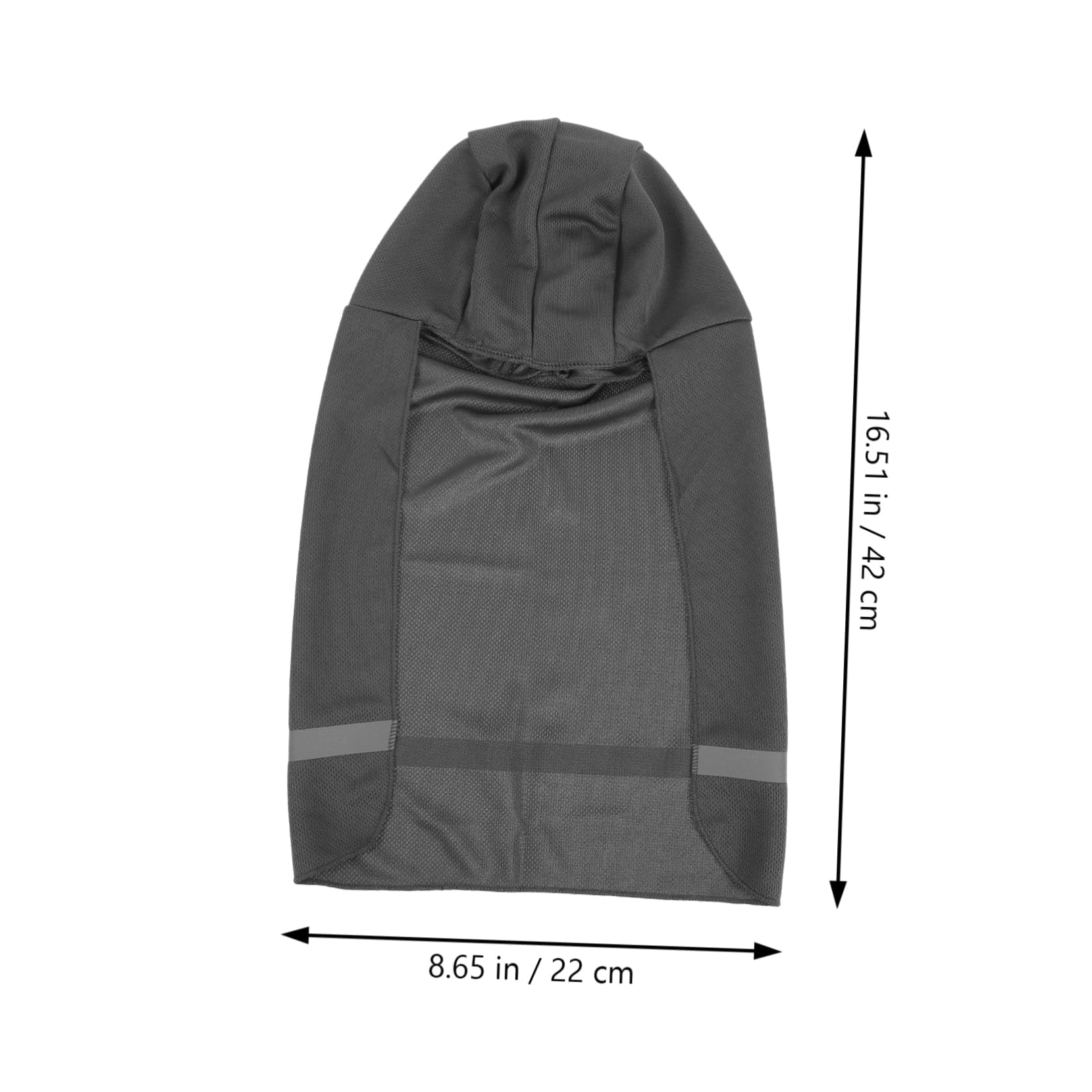 HOMSFOU Visera para El Sol Casco De Seguridad Parasol Gorra con Calavera Protector De Sudor Reflectante Viseras para Casco Gorra con Cuello Bandas Protectoras para El Sol