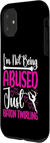 Miniatura 2 de iPhone 11 Baton Twirling Outfit Majorette Baton Twirler Gifts Case