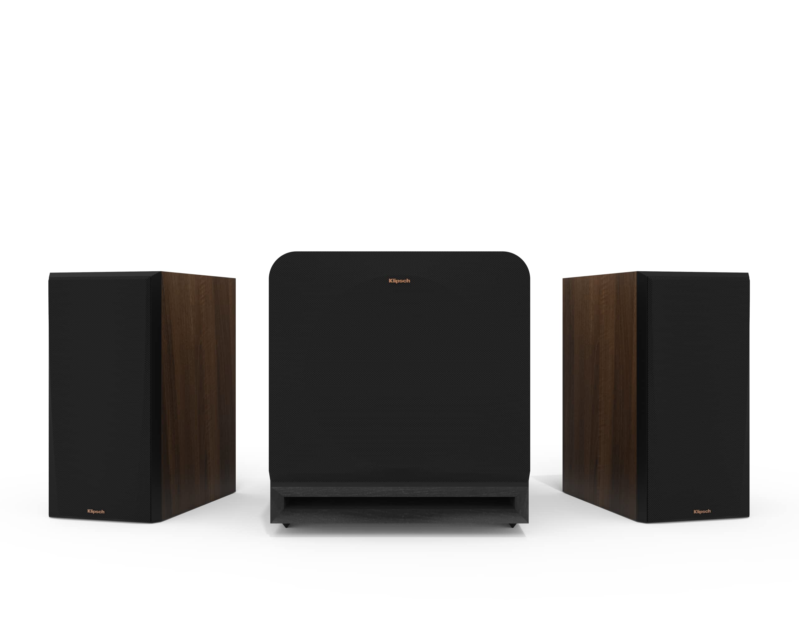 Klipsch 2.1 Walnut System - Model RP-600M II, RP-1000SW