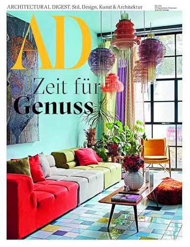 Preisvergleich Produktbild AD Architectural Digest 5 / 2021 "Zeit für Genuß"