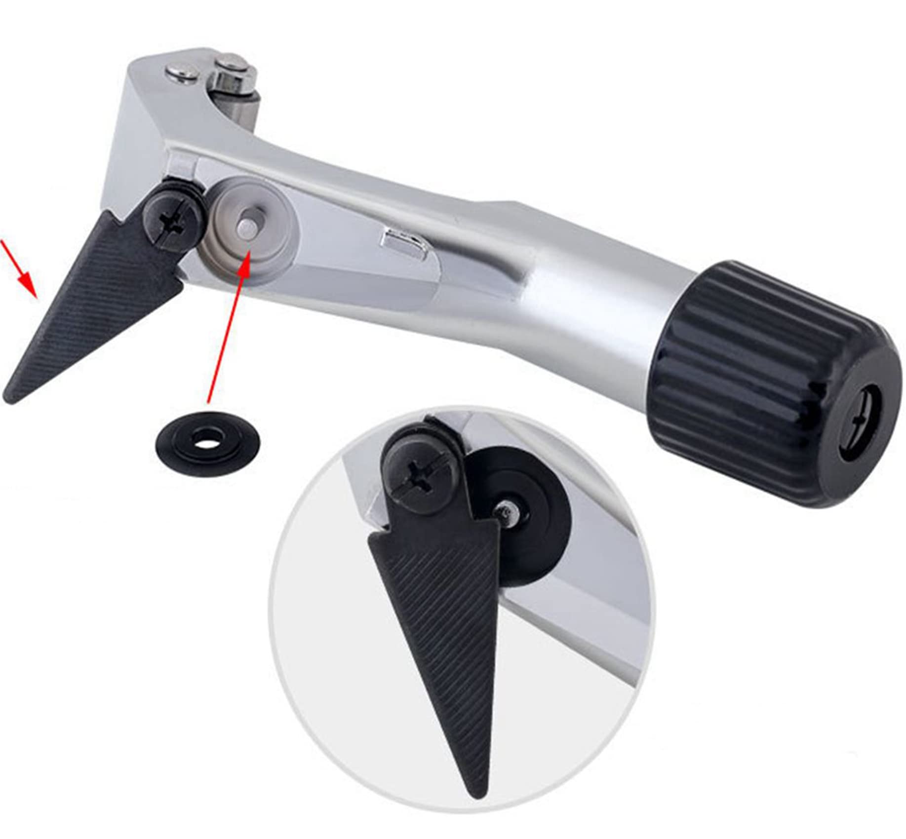 Gancio per sollevamento tipo self-locking a forcella acciaio legato ad alta resistenza grado 8