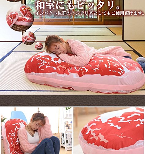 肉のクッション Amazon｜URAKUTOYS 肉のクッション ステーキ インテリア 枕 料理