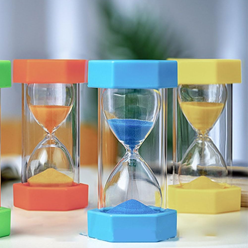 Clessidra Timer 25 minuti accessori da cucina strumento di gestione del tempo orologio di sabbia di vetro per la decorazione del regalo di compleanno camera da letto  15