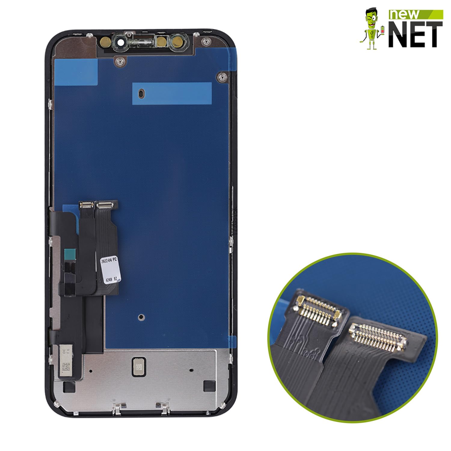 new net Display in-Cell Compatibile con iPhone XR Full HD Modello A1984, A2105, A2106, A2107, A2108 Schermo LCD Touch Screen YK Digitizer Parti di Ricambio Protezione Schermo