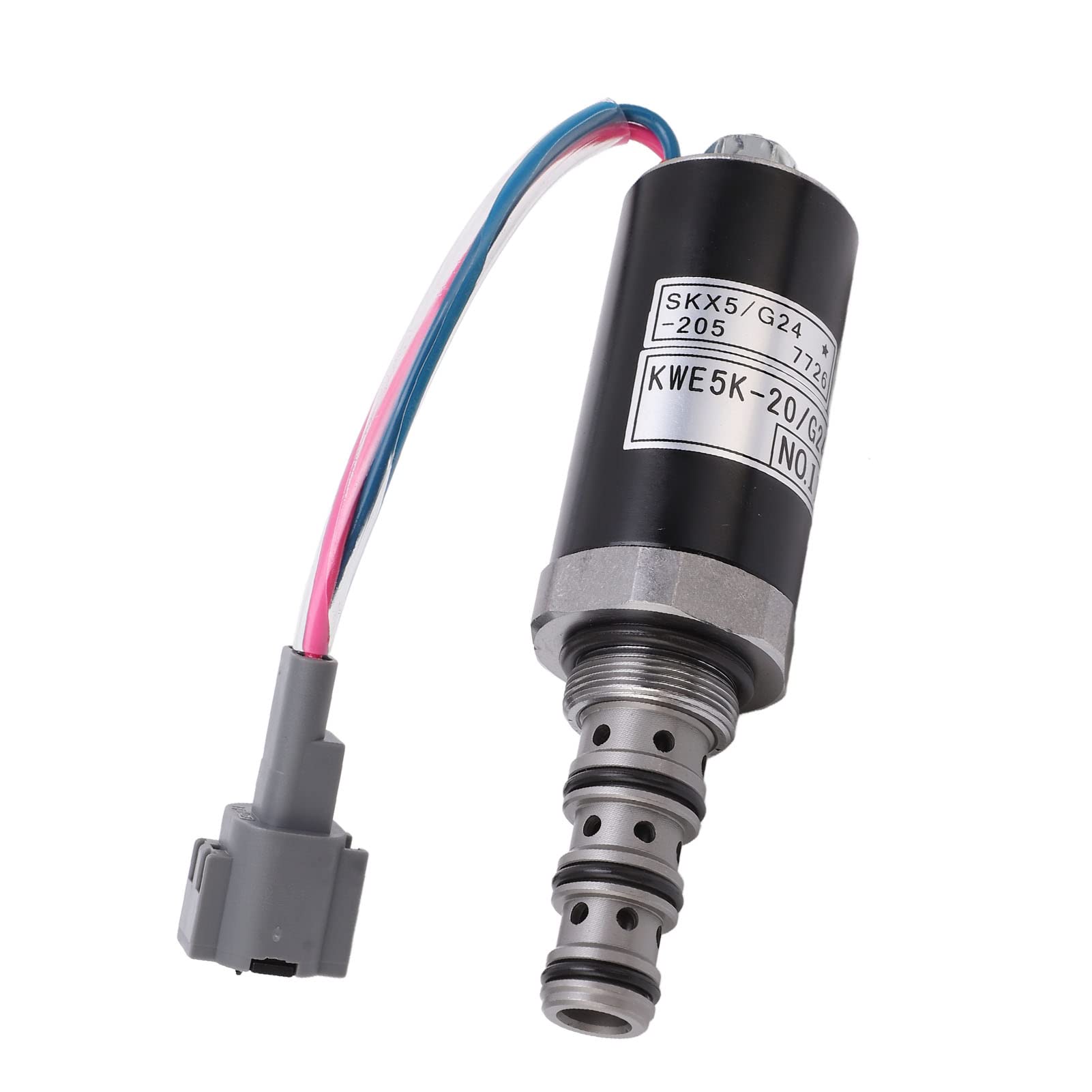 Solenoid Valve 669 43000201 Alloy Steel Electric Hydraulic Pump Replacement for DH820 Excavator