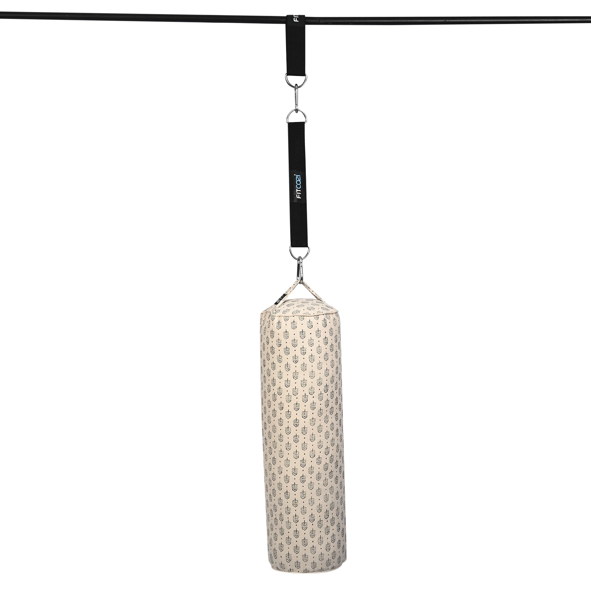 Fitcozi Heavy-Duty Hanging Straps with Carabiners – 100kg/250lbs Capacity, Universal Attachment Kit for Gym Bars, Pull-Up Bars & Camping-image-46