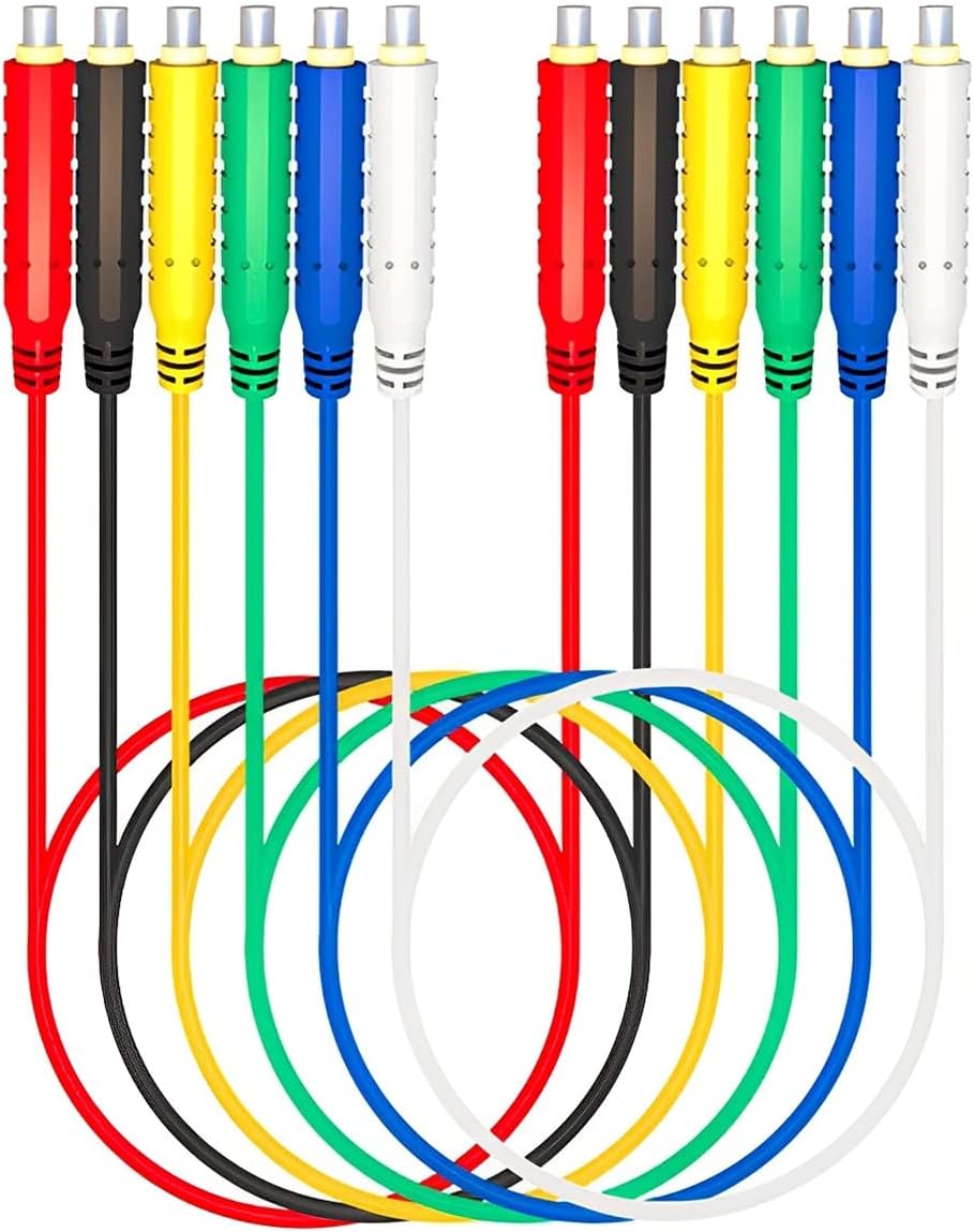 6Pcs Test Leads, Professional Low Voltage