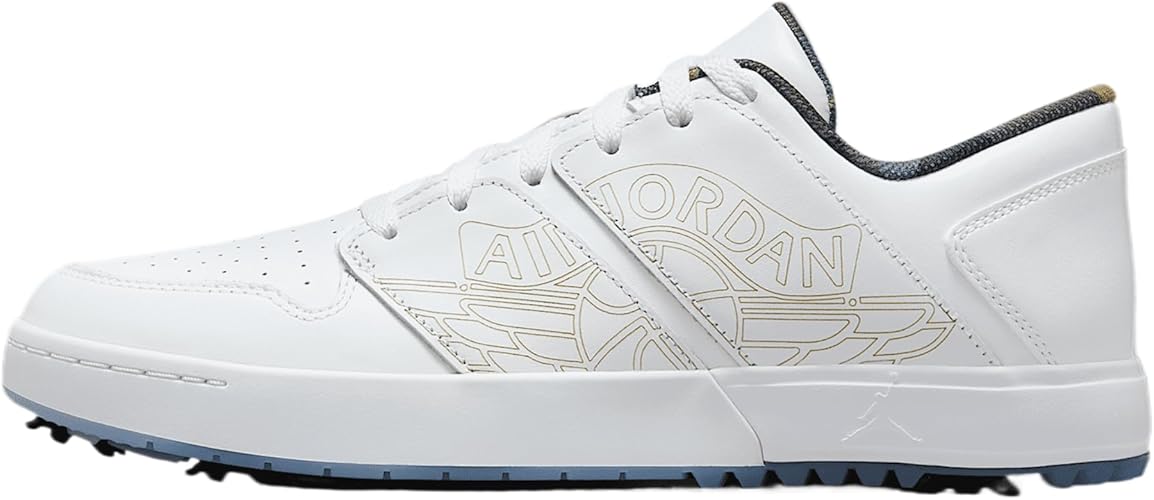 Nike Golf Air Jordan NU Retro 1 G Scarpe - Nero/Verde fortunato