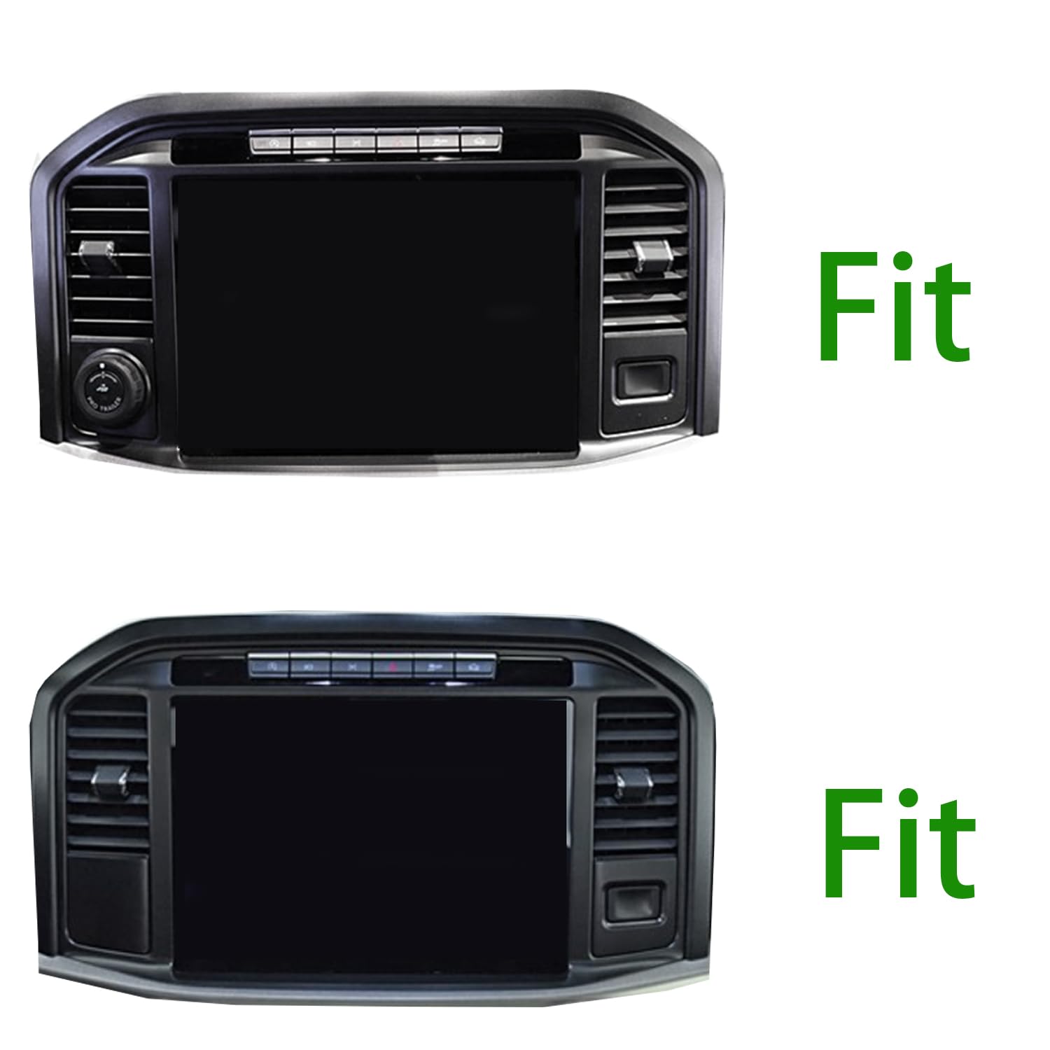 Snapklik.com : Keptrim ABS Carbon Fiber Central Control Panel Trim For ...
