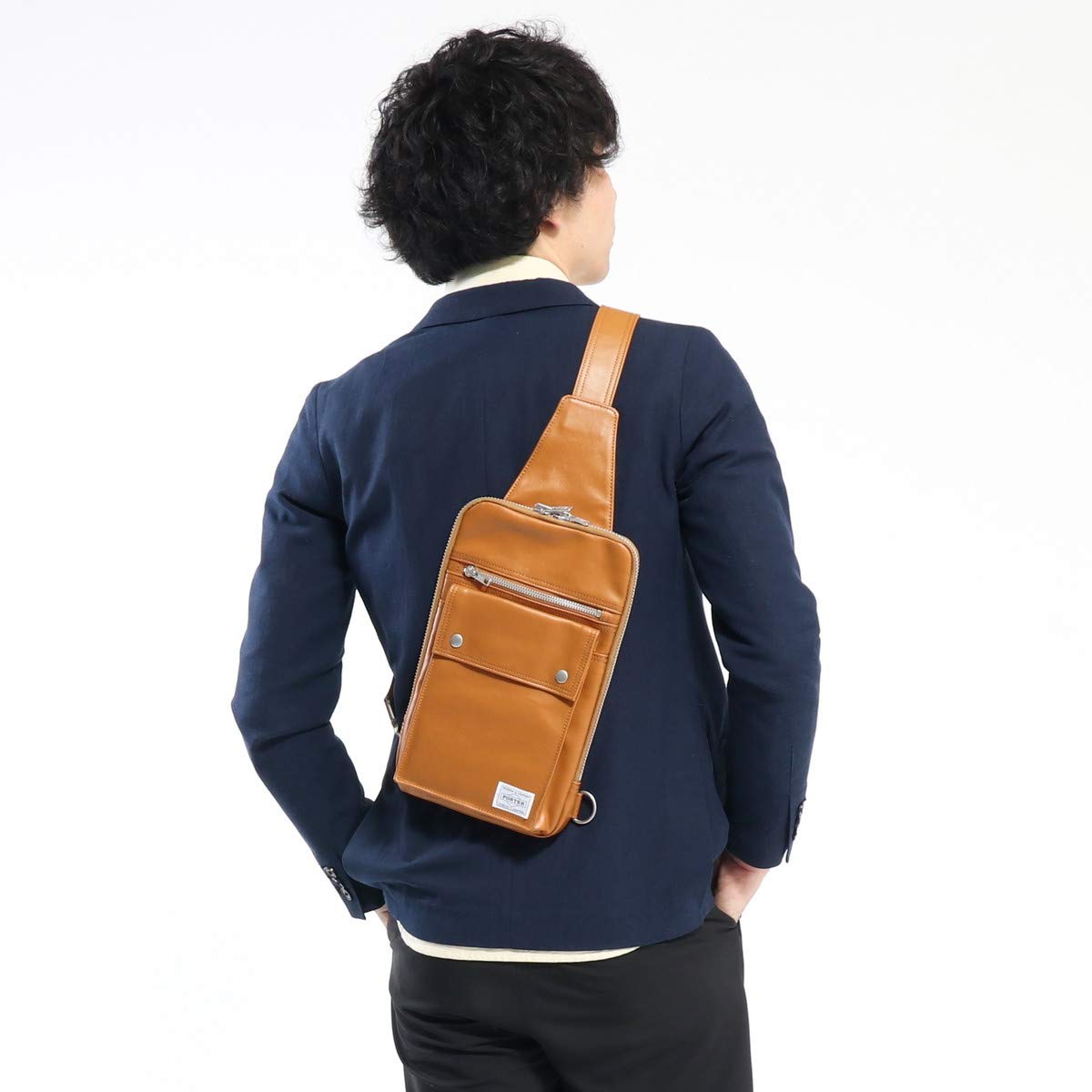 [Yoshida Bag] Porter PORTER Body Bag One Shoulder FREE STYLE Freestyle 707-06127 black Japan Import