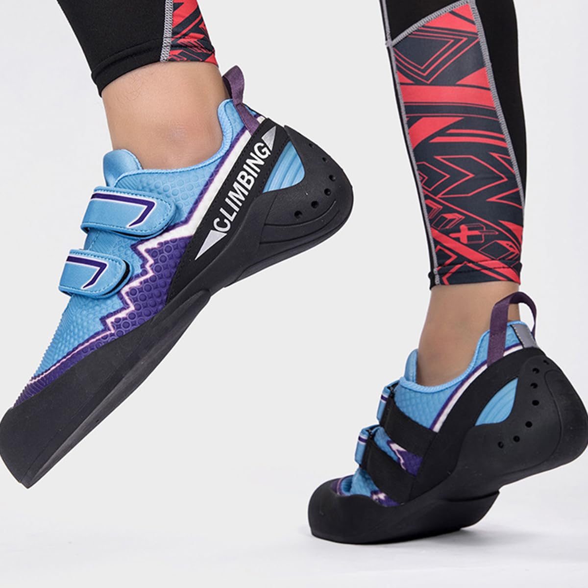 Scarpe da Arrampicata Uomo Comode vestibilità a Basso Scarpe da Bouldering Leggere Antiscivolo per Principianti