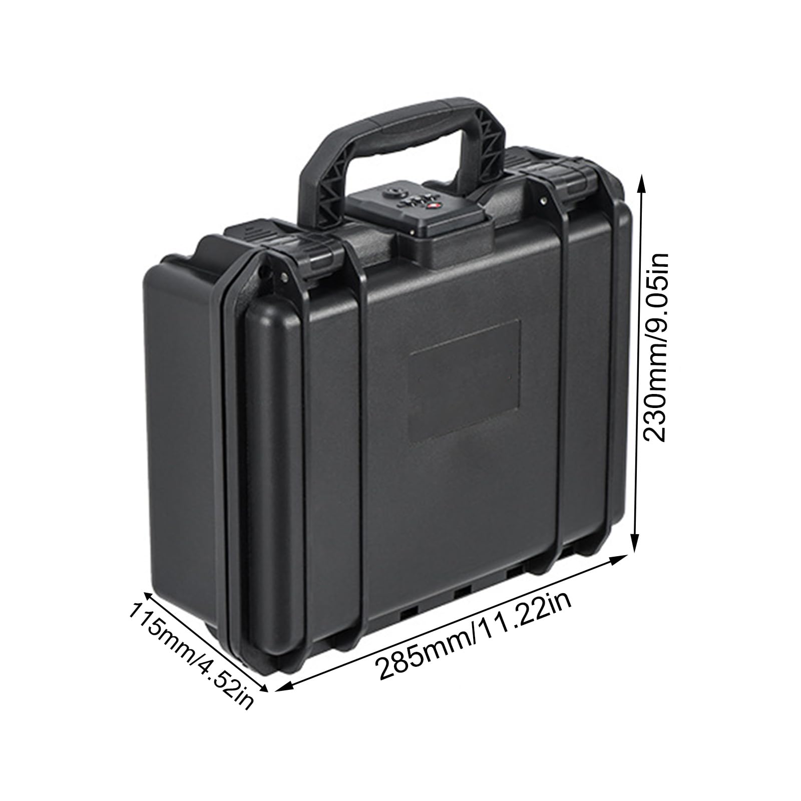 Funda Impermeable a Prueba de Golpes para cámara Pocket 3 Vlog y Accesorios, Bolsa de Almacenamiento Duradera con Cerradura, Carcasa