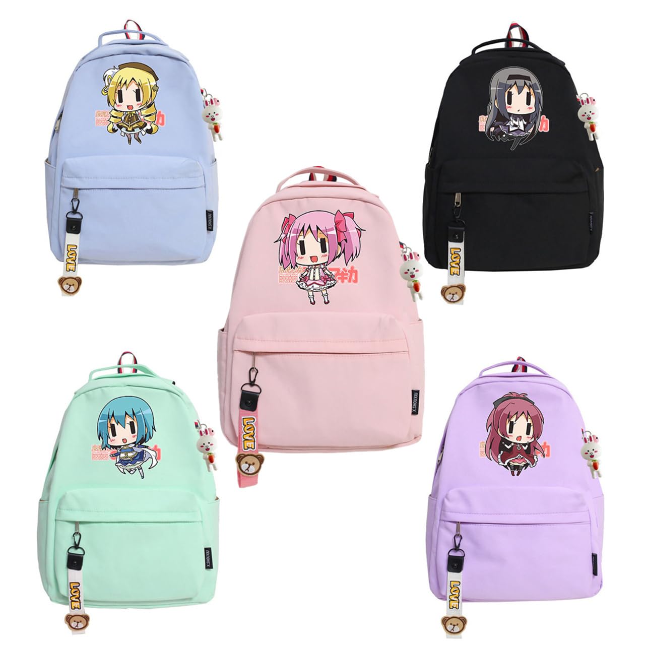 Amazon.co.jp: 魔法少女まどか☆マギカ バックパック 鹿目まどか 暁美