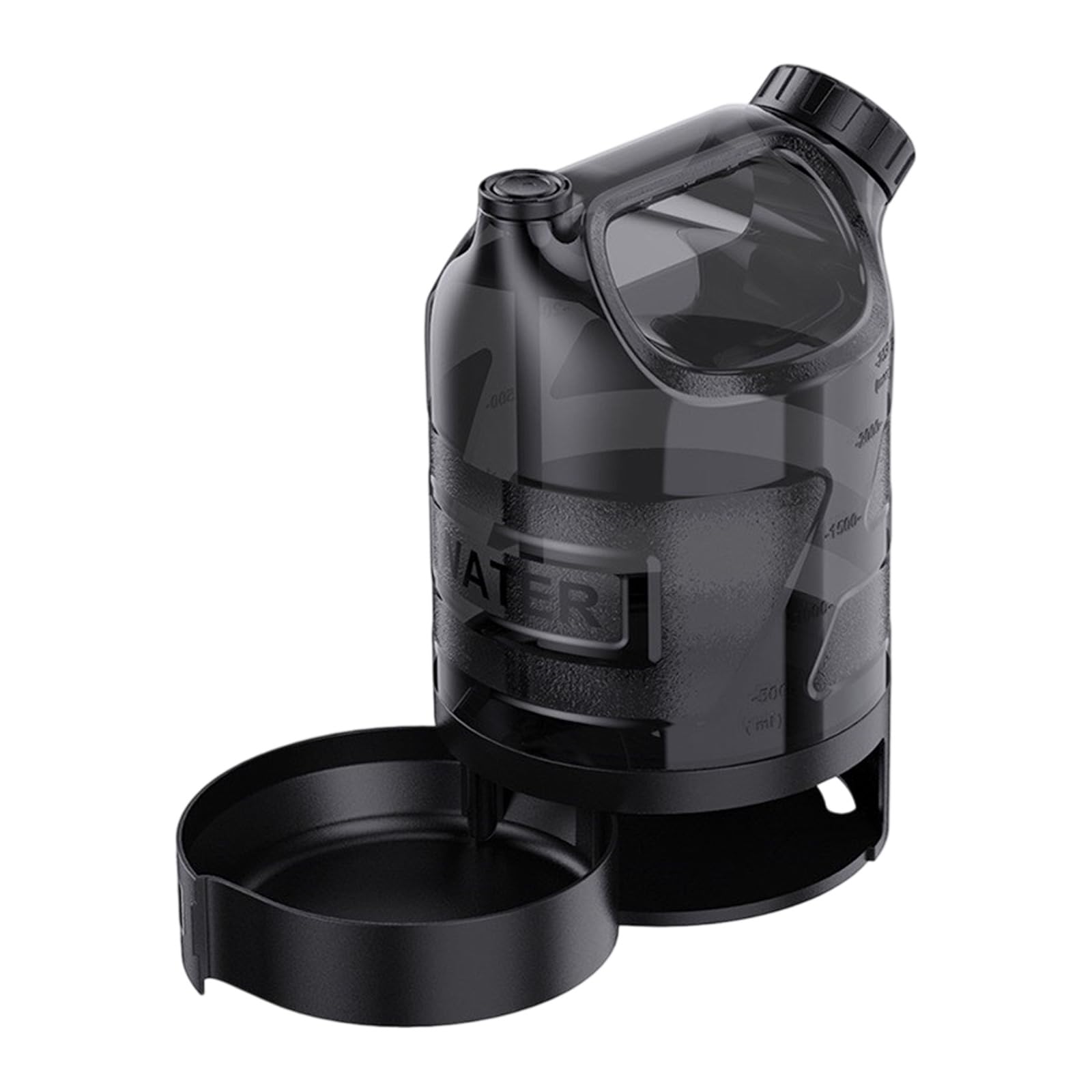 Pratica Bottiglia d ' Acqua per Cani dal Design Resistente alle perdite con Guarnizione in Silicone per Avventure a Piedi Escursioni Borraccia per Animali Domestici