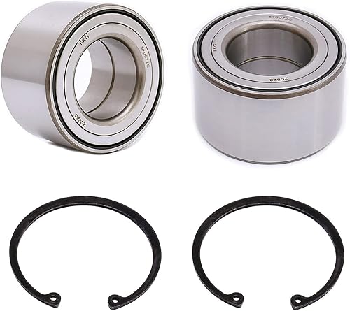 FKG 510072 Rodamiento de rueda delantera para Mercury Mariner 2005-2011, Ford Escape 2001-2012, Mazda Tribute, 2001-2011, juego de 2