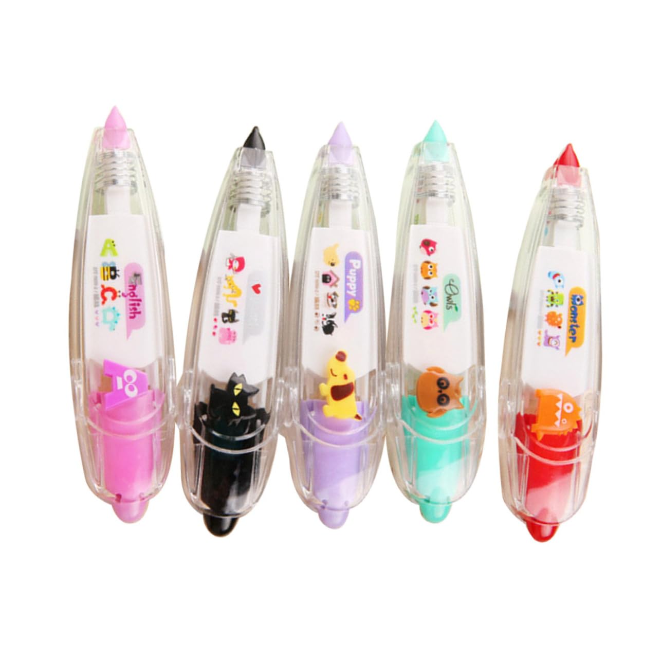 LALAFINA 15pezzi Nastro Decorativo Per Scrapbooking e Diario Nastro Adatto Per Scuola e Ufficio Colori Casuali