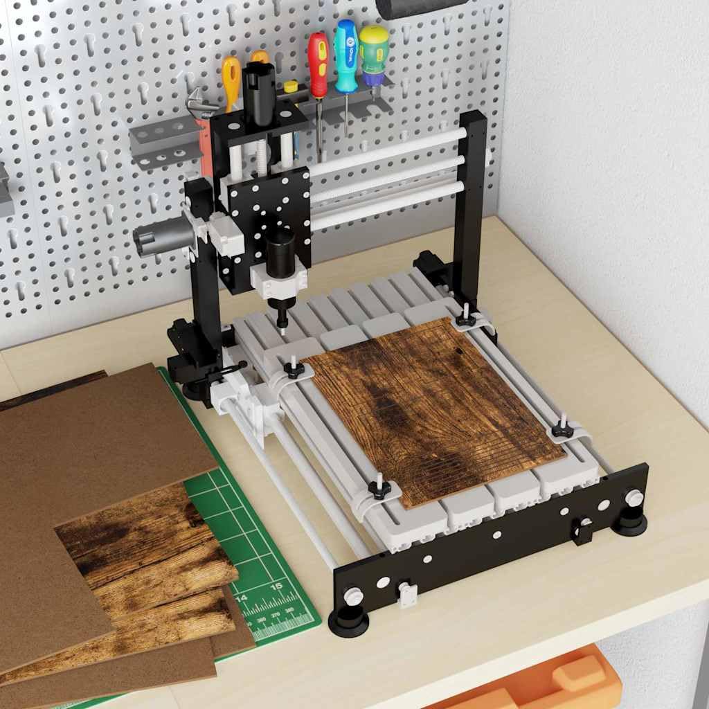 Dekoplatten Holzwerkstoff Geräucherte Eiche 30 x 42 x 0,27 cm 50 Stück Innenbereich Bastelholz DIY Holzrohling zum Bemalen Schnitzen Gravieren für kreative Handwerksprojekte und Dekoration