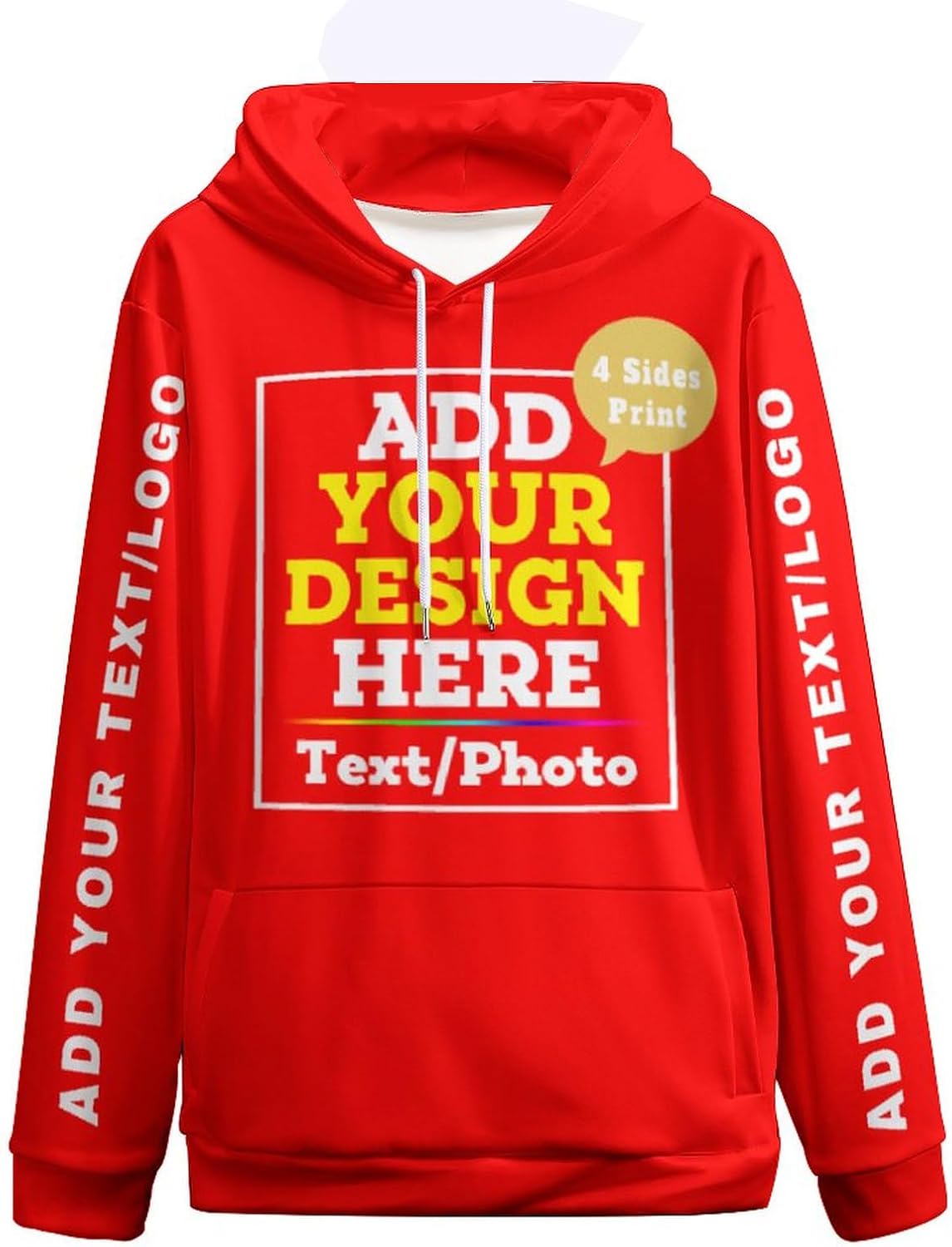 Personalize Your Own Hoodie Design Custom Hoodie Add Your Own