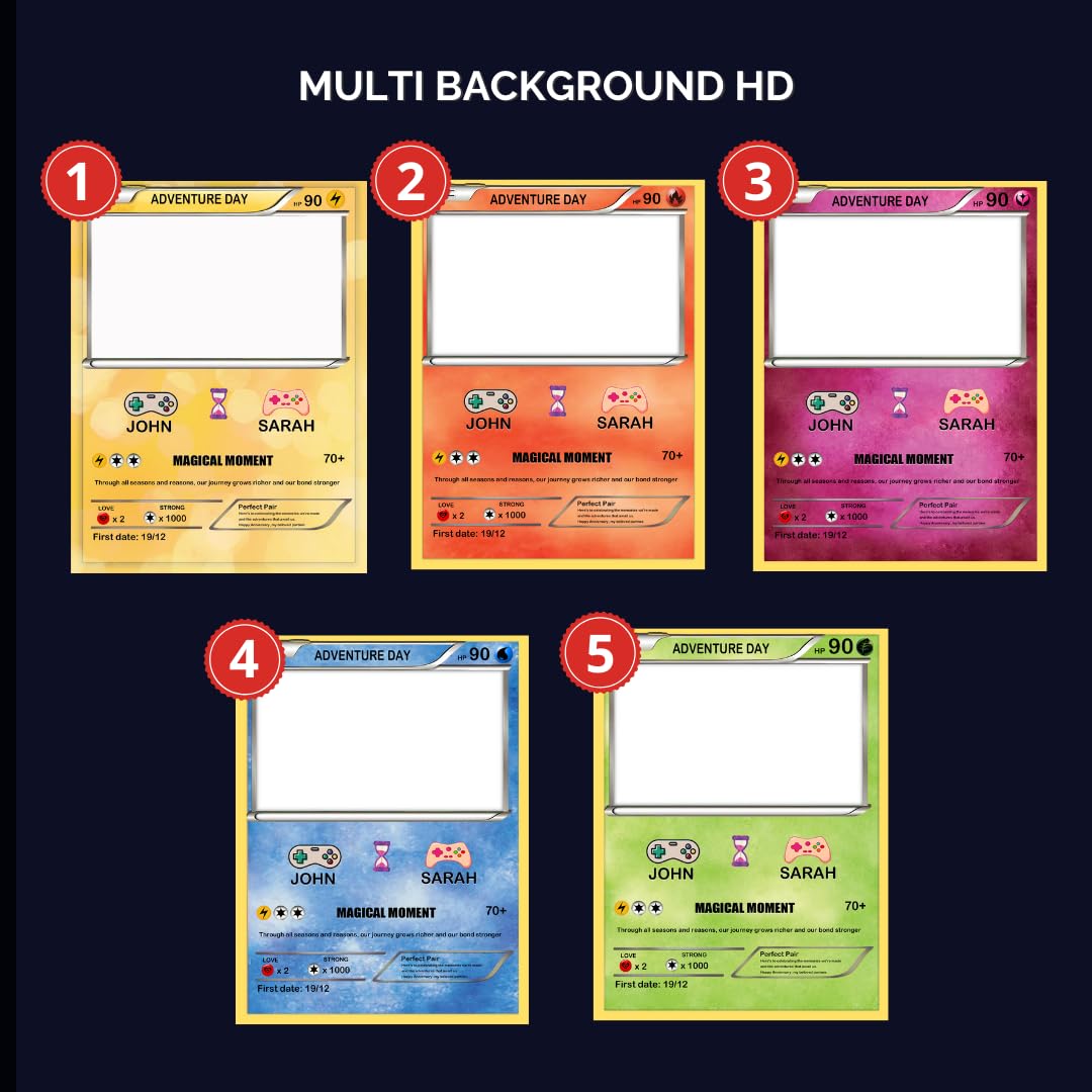 Customized Pokemon Card | Robot Game Pokemon Custom Cards | Pokemon Card  Custom for Couples | Couples Pokemon Custom Card