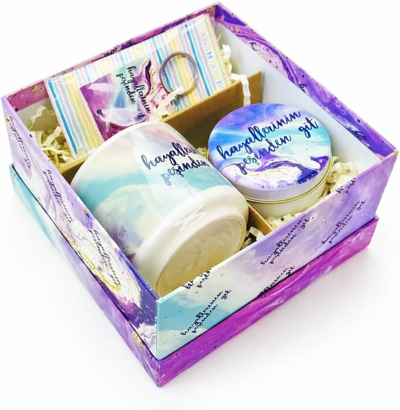 giftmoda Hayallerinin Peşinden Git Tasarımlı Kutulu Hediye Seti