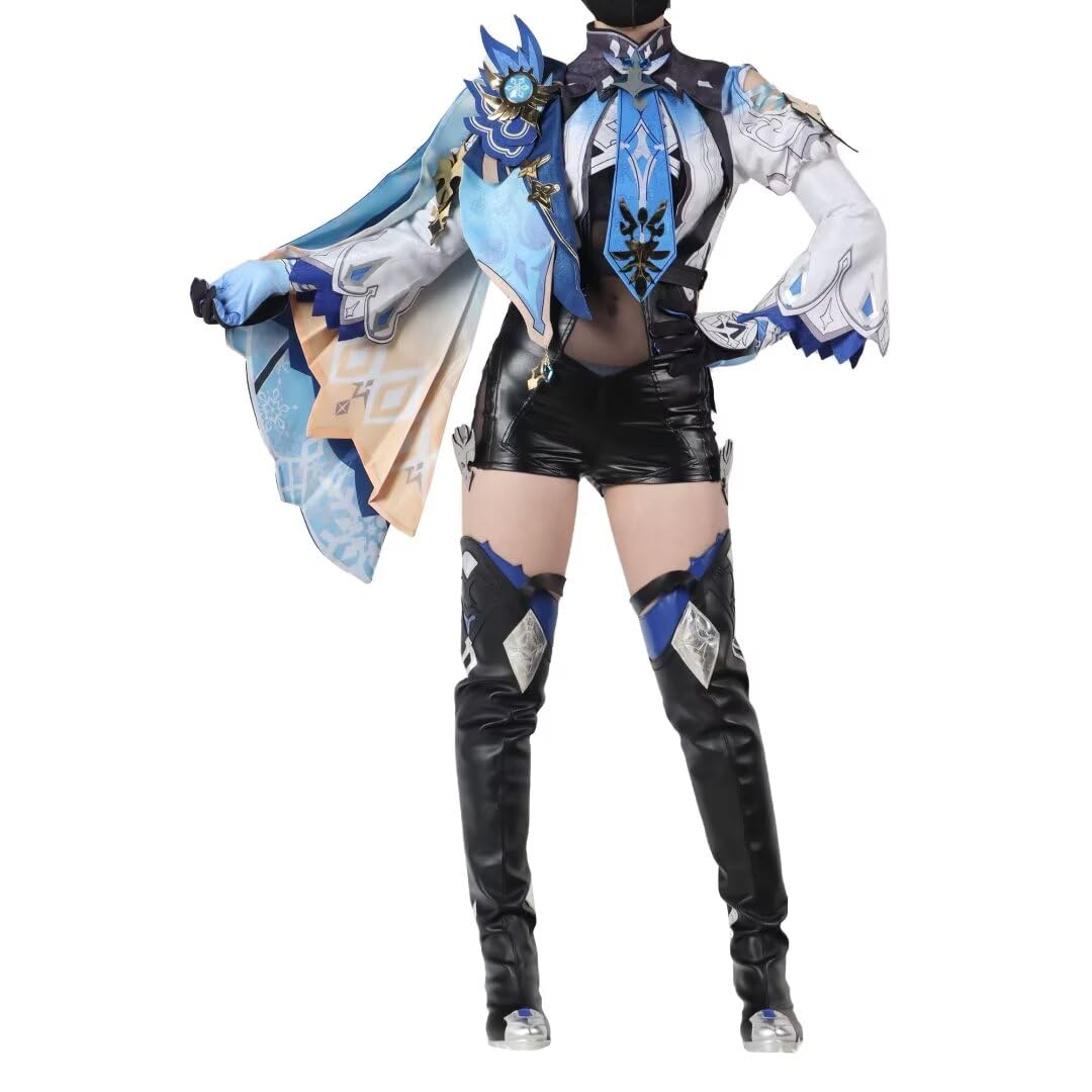 原神 エウルア コスプレ ウィッグ付き 衣装 特価』 コスプレ 原神 ウィッグ付き 仮装 イベント エウルア 大人用