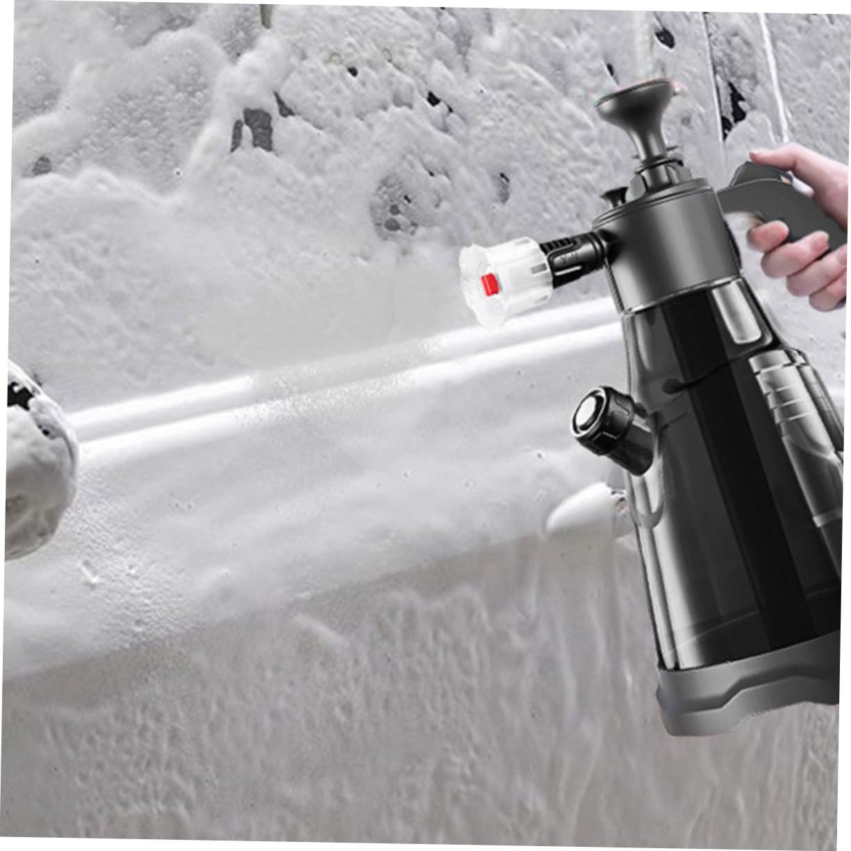 Gatuida Recipiente Pulverizador de Aire Presión para Coche Botella de Agua Pulverizadora para Limpieza Botella de Agua Pulverizadora para Jardín para Lavar el Coche y Jardinería