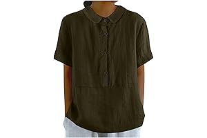 Rodeo Ready Summer Linen Shirt for Women