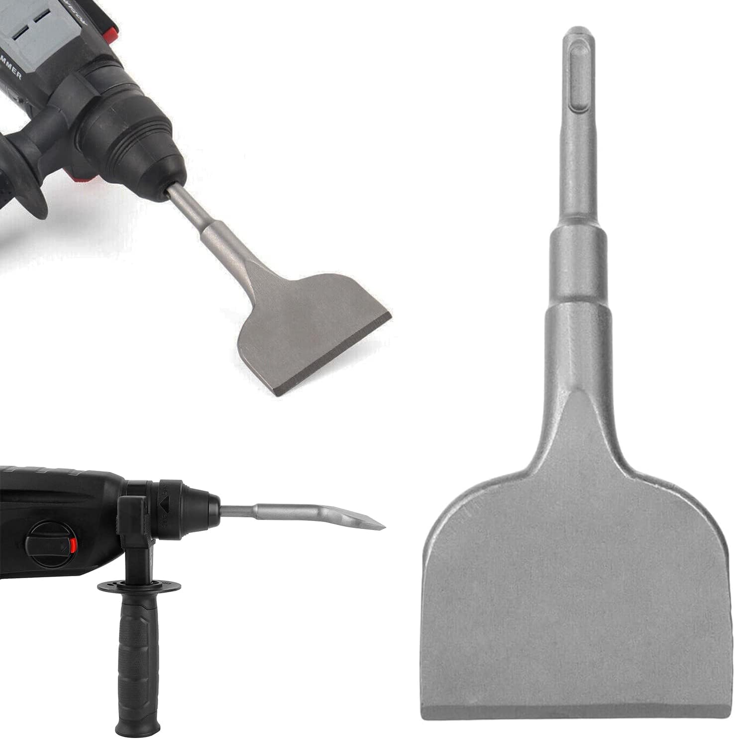SDS Chisel Bit Hammer Drill, Cranked Chisel Tiles Remover Tool Set
