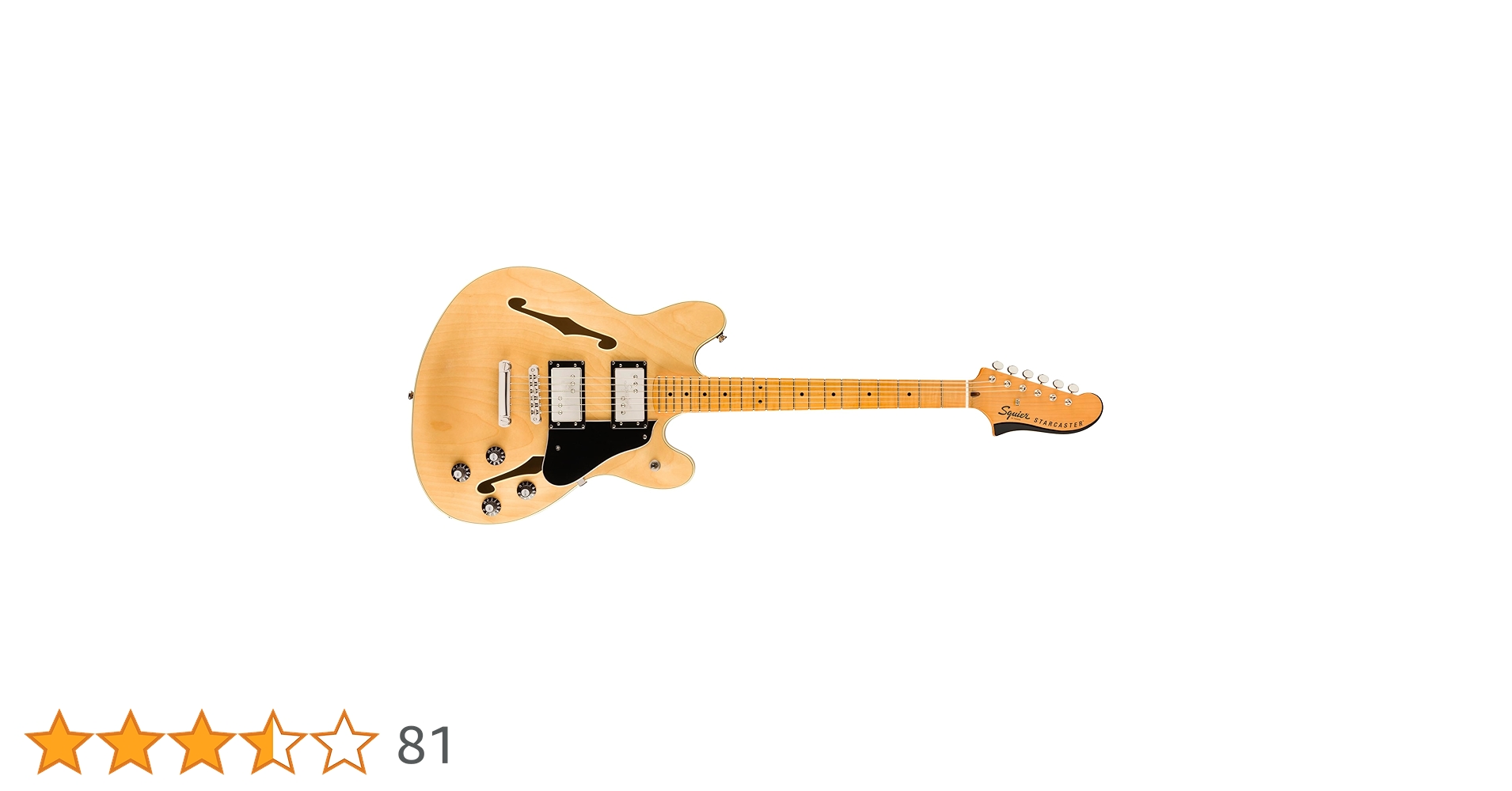 Squier Classic Vibe Starcaster - Maple Fingerboard - Natural