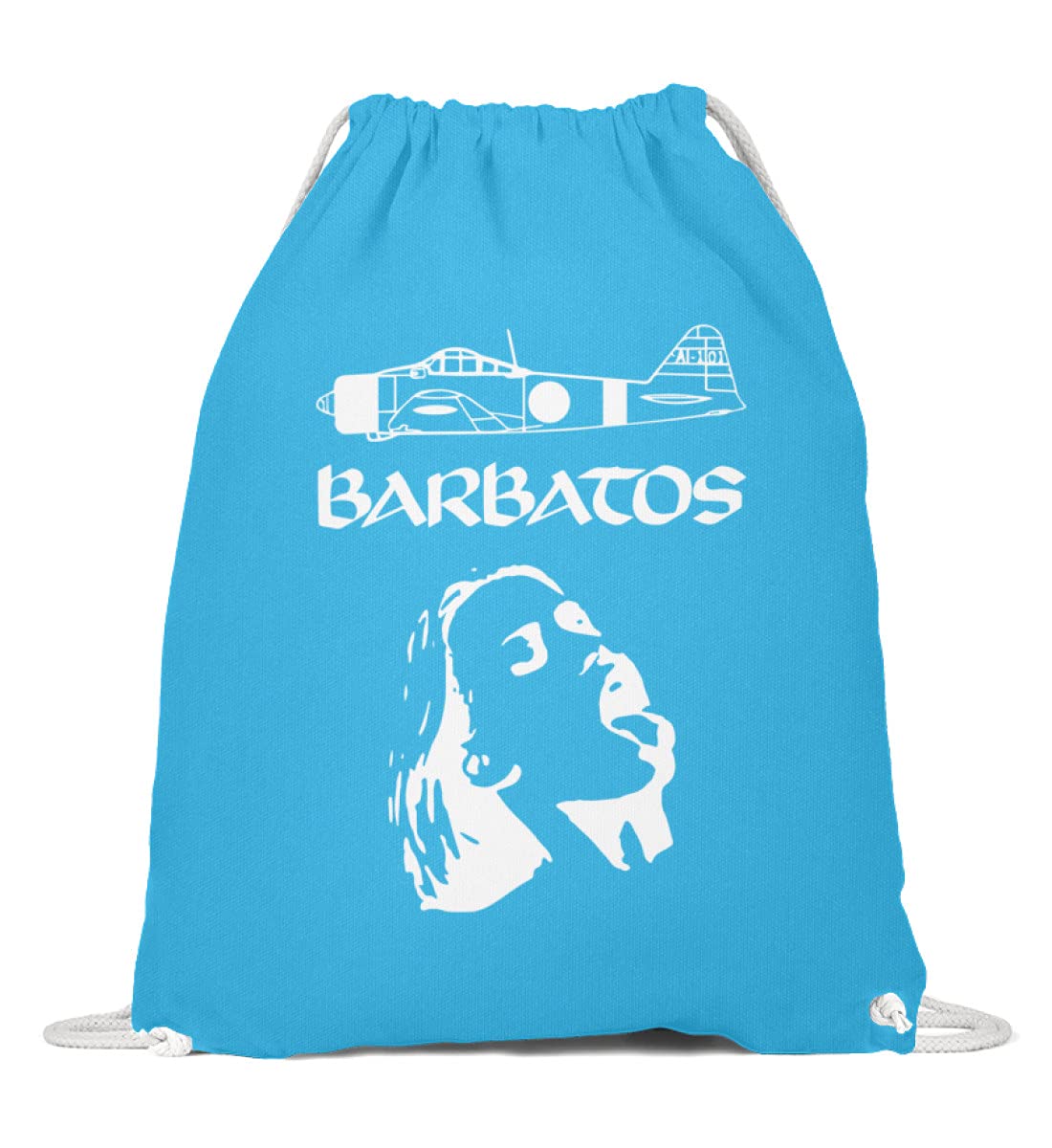 Mochila de algodón para Barbatos Azul cielo evita el peso excesivo con este saco ligero 3