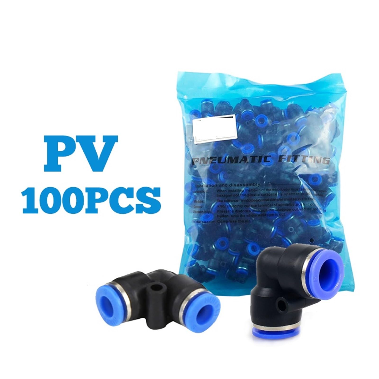 conectores neumáticos,conectores de empuje neumáti Conexiones neumáticas tipo manguera de aire acoplamiento rápido 4mm 6mm 8mm 10mm 12mm piezas neumáticas Push in(12mm)