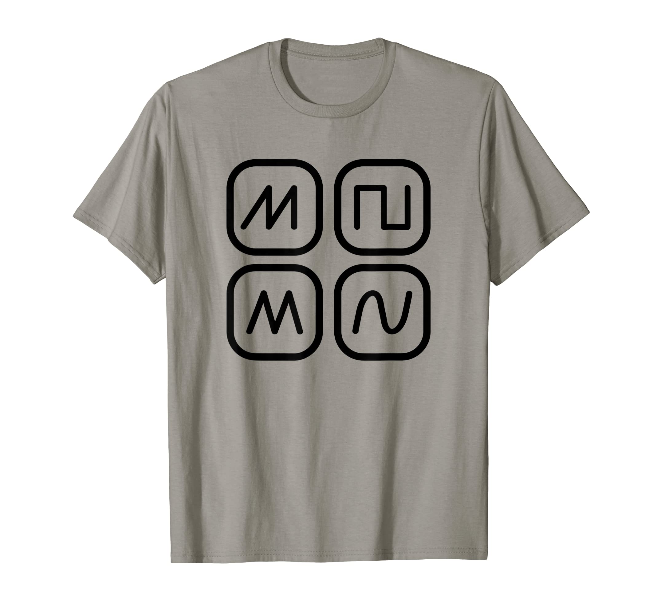 SynthesizerWaveforms Gift idea for musicians T-Shirt