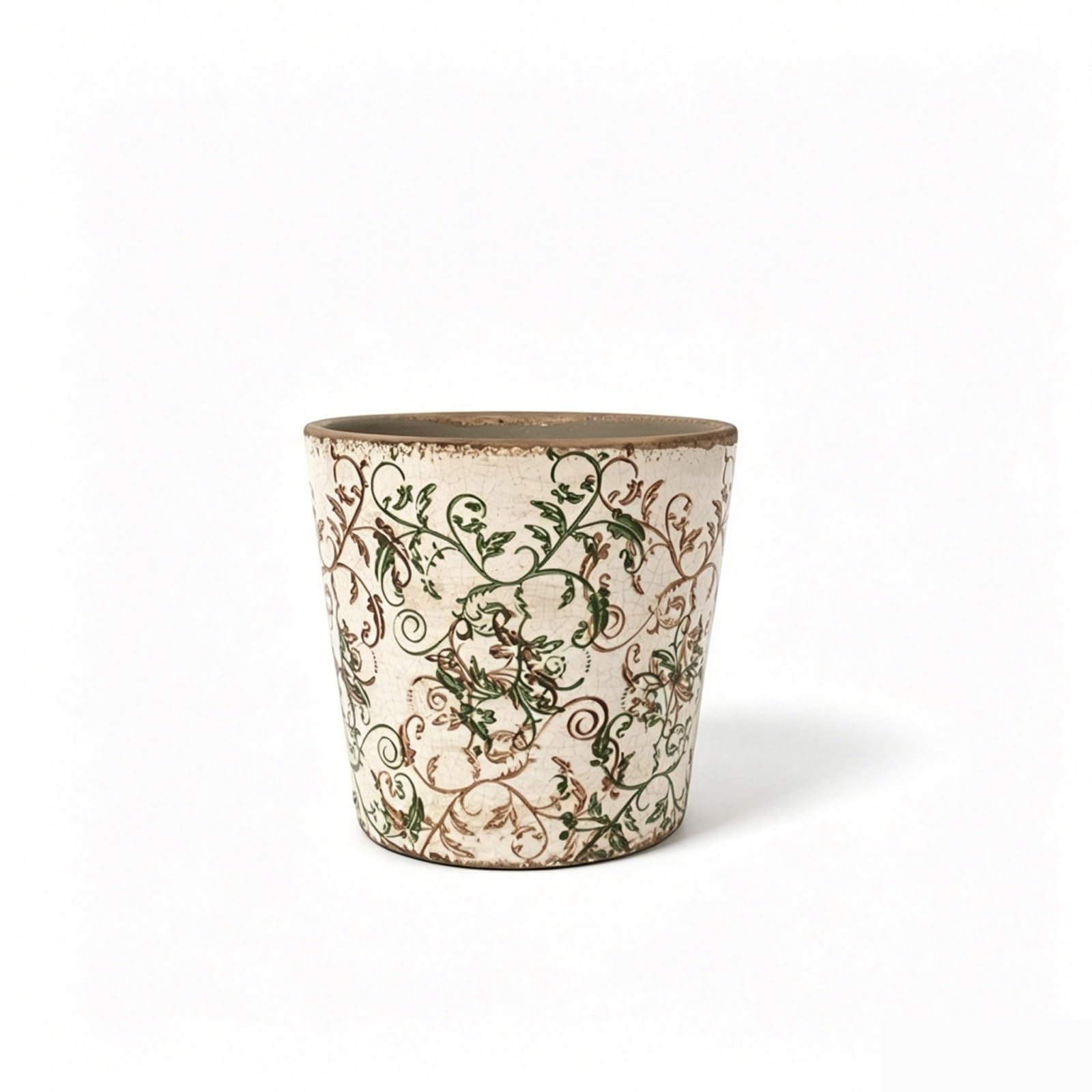 FriendshipHome Unique Planters Retros Ceramic Planter Featuring Drainage Holes For Home Indoor Outdoor Stands for Decor