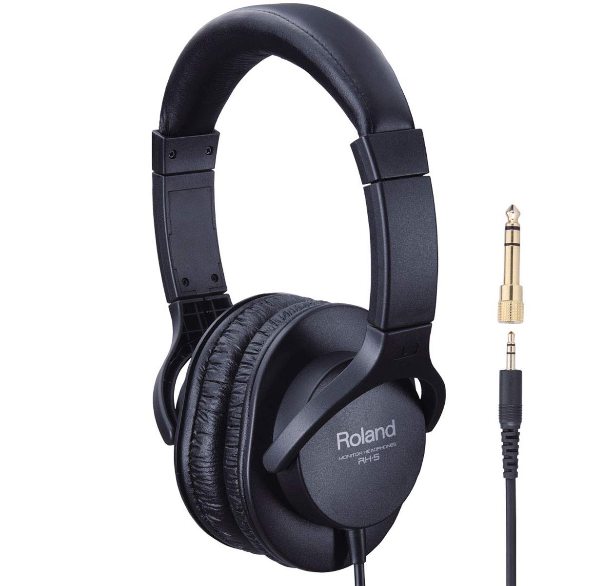 Roland Set di cuffie chiuse RH-5 + supporto da parete Keepdrum HMP01